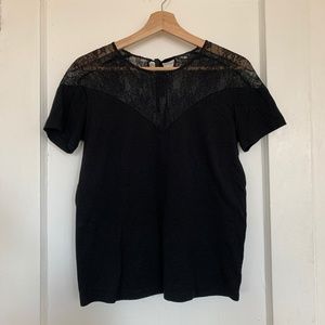 Maje lace t-shirt